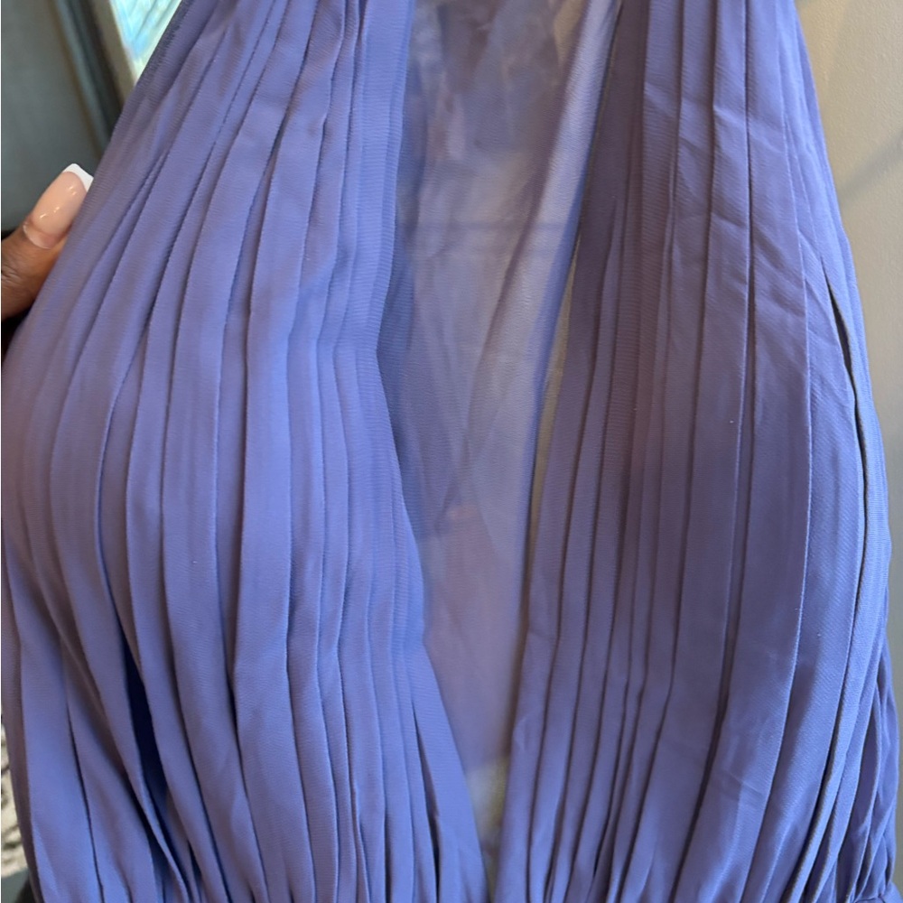 Vera Wang Elegant Purple Dress